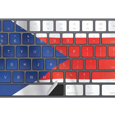 Puerto Rico Flag Magic Keyboard with Numeric Keypad Skin